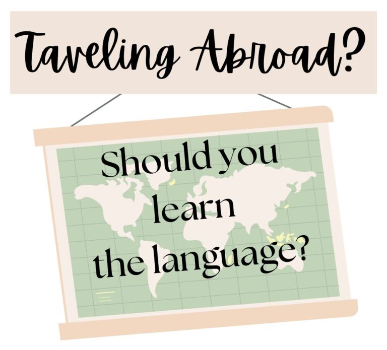 Learning a new language for a foreign vacation.